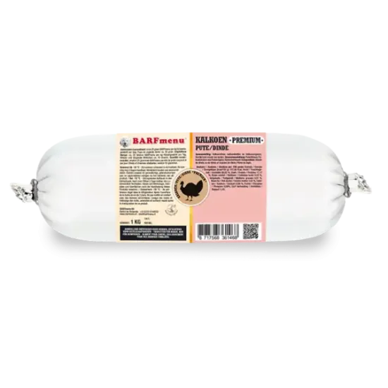 Menu BARF (TinLo) Dinde pour chien