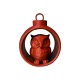 3D print Christmas Winter Owl in Ornament