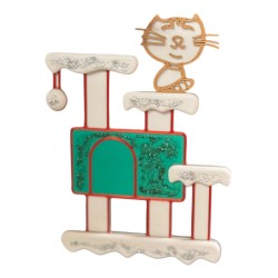 3D print Christmas Ornament Cat House