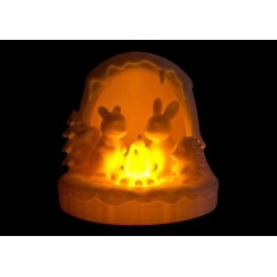 3D print Christmas Winter Forest Diorama Tealight