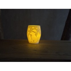 3D print Christmas Tealight Lamp Home Dog Pos.