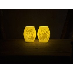 3D print Christmas Tealight Lamp Home Cat Pos.