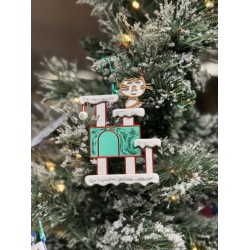 3D print Christmas Ornament Cat House