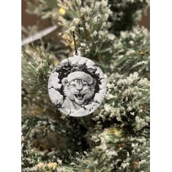 3D print Christmas Ornament Hueforge Lion