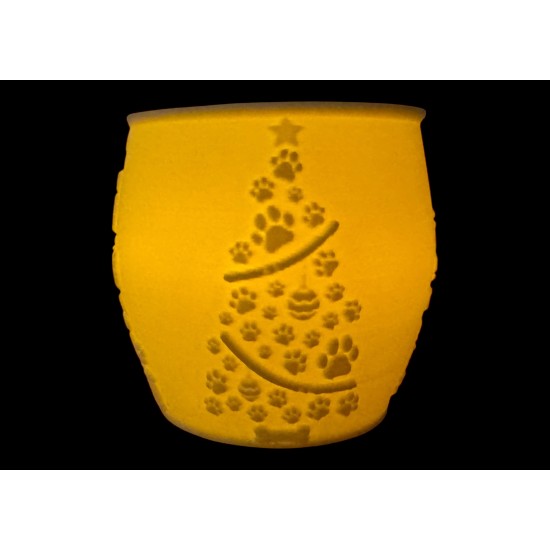 3D print Christmas Tealight Lamp Trees Pos.