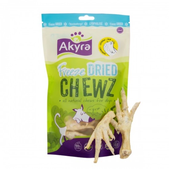 Akyra Freeze Dried Chewz kippenpoten