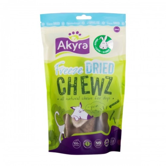 Akyra Freeze Dried Chewz konijnenoren