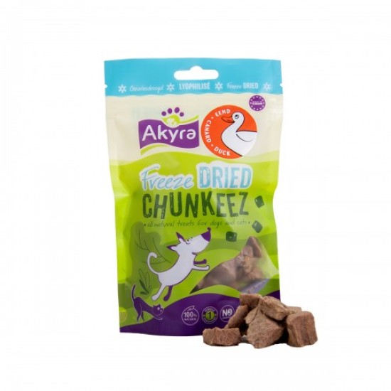 Akyra Freeze Dried Chunkeez eend