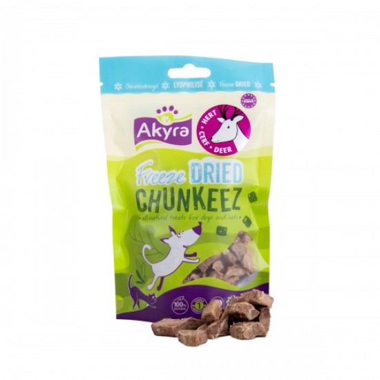 Akyra Freeze Dried Chunkeez hert