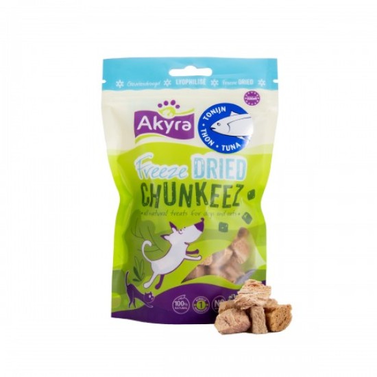 Akyra Freeze Dried Chunkeez tonijn