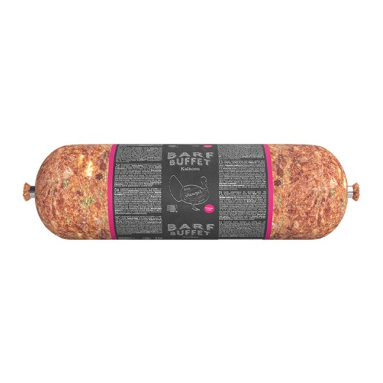 Buffet BARF Saucisse de dinde