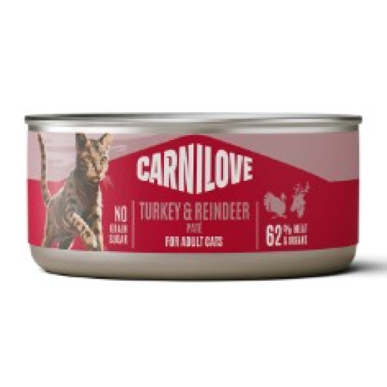 Carnilove Kat Blikvoer Kalkoen & Rendier