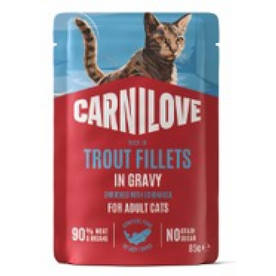 Carnilove Kat Pouch Forel met Echinacea