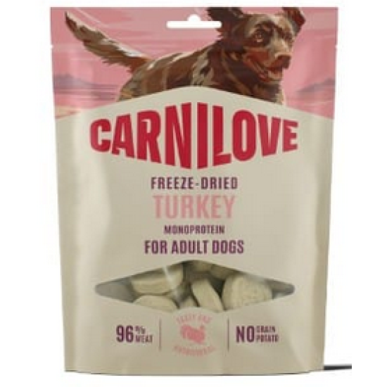 Carnilove Freeze Dried Snacks Kalkoen