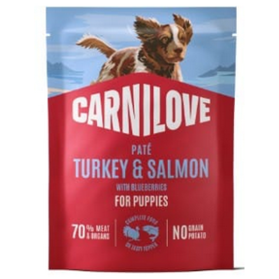 Carnilove Hond Pouch Kalkoen & Zalm 