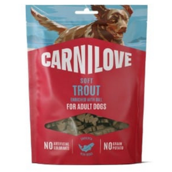Carnilove Hond Soft Snack Forel met Dille