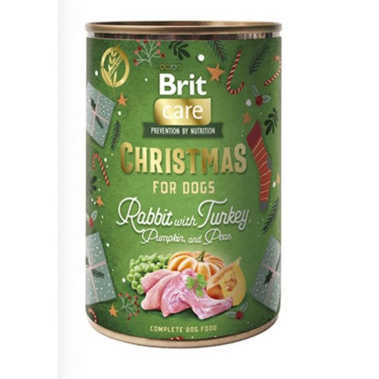 Brit Care Blikvoer Kerst Konijn & Kalkoen