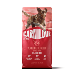 Carnilove Hond Active Hert, Rendier & Everzwijn
