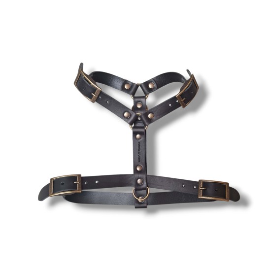 Cooper & Quint No Fuss Y-Tuig, Zwart, M