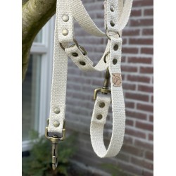 Cooper & Quint Simply Hemp Verstelbare Riem, Wit