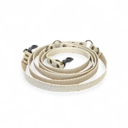 Cooper & Quint Simply Hemp Verstelbare Riem, Wit