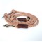 Cooper & Quint Twisted Cotton Verstelbare Riem, Mocca