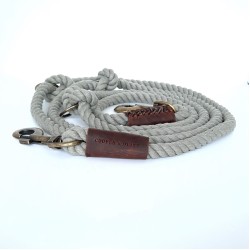 Cooper & Quint Twisted Cotton Verstelbare Riem, Olijfgroen