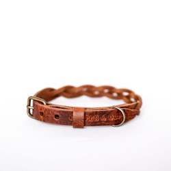 Cooper & Quint Twisted Halsband Bruin