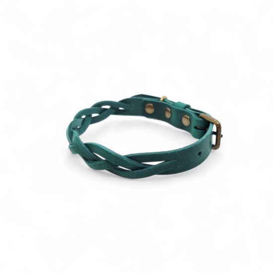Cooper & Quint Twisted Halsband, Groen, S