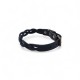 Cooper & Quint Twisted Halsband, Zwart, S