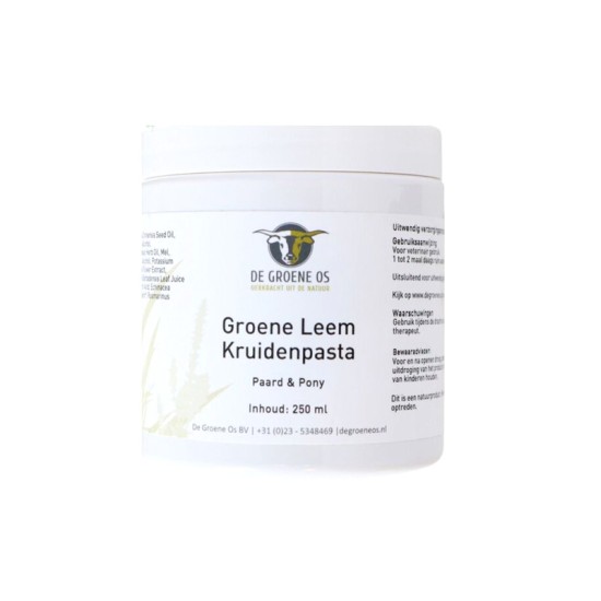 De Groene Os Groene Leem Kruidenpasta