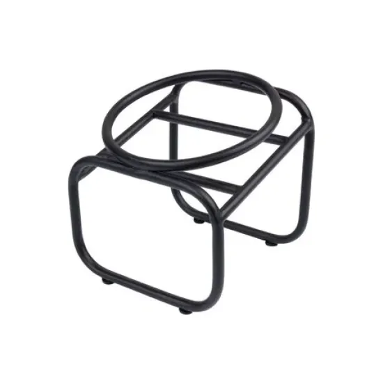 District 70 Butler Cat Single Food Stand, Black