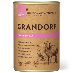 Grandorf Natvoer Lamb & Turkey Puppy