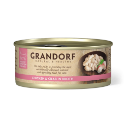 Grandorf Cat Wet Chicken Breast & Crabfillet