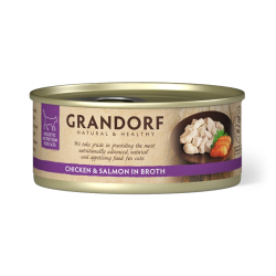 Grandorf Cat Wet Chicken Breast & Salmon