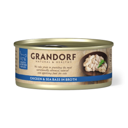 Grandorf Cat Wet Chicken Breast & Seabass