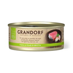 Grandorf Cat Wet Tuna Fillet & Crab Fillet