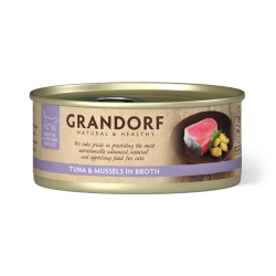 Grandorf Cat Wet Tuna Fillet & Mussels