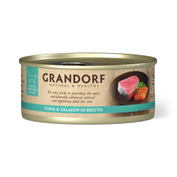 Grandorf Cat Wet Tuna Fillet & Salmon