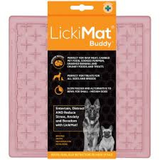 LickiMat Limited Edition Pastels Buddy, guava