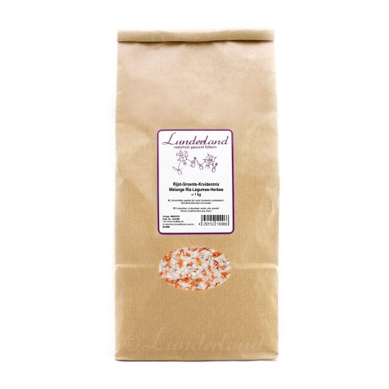 Lunderland Rijst-Groente-Kruidenmix, 1 kg
