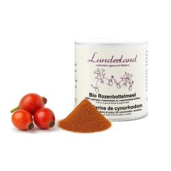 Lunderland Bio Rozenbottelmeel, 600 g