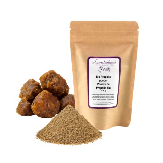 Lunderland Bio Propolis poeder, 50 g