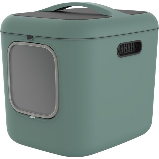 Rotho My Pet Cat Toilet Biala XL, green