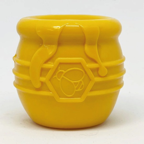 Sodapup Pup-X-Rubber Honey Pot Extra Large, Geel