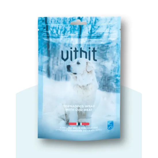 Vitbit Tornadogs Wrap with Cod Meat