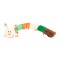 Zippy Paws Caterpillar Deluxe, Forest Colors
