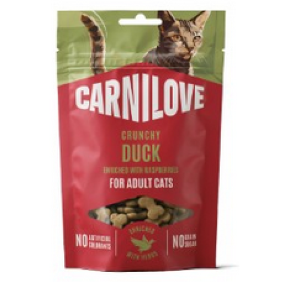 Carnilove Kat Crunchy Snack Eend met frambozen