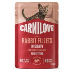 Carnilove Kat Pouch Konijn met Marigold