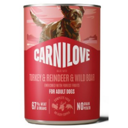 Carnilove Hond Blikvoer Hert & Rendier